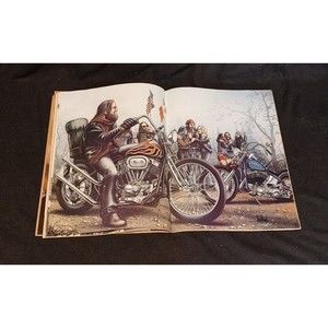 VTG Decber 1979 Easyriders Magazine WILLIE NELSON David Mann Centerfold Artwork